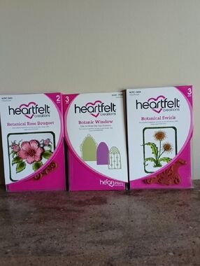 Heartfelt Creations Butterfly Medley Collection - 2 Stamps & 1 Die
